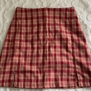 Cute Plaid Brandy skirt